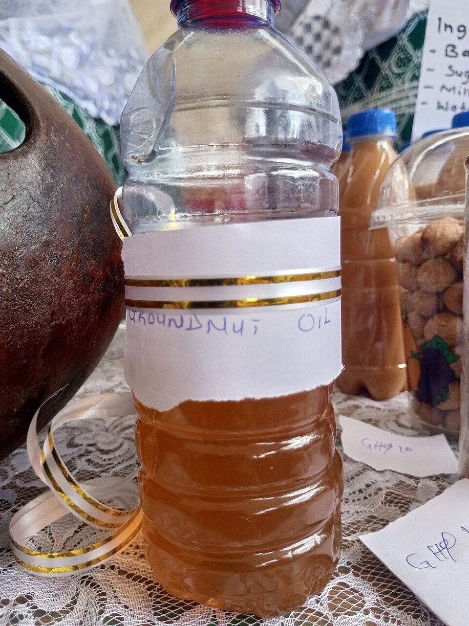 Lakda Ghani Groundnut Peanut Oil Mungfali Tel